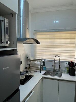 Microwave, stovetop
