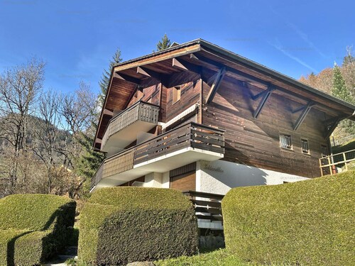 Studio calme pour 4 pers. au Grand-Bornand, proche commerces et télécabines