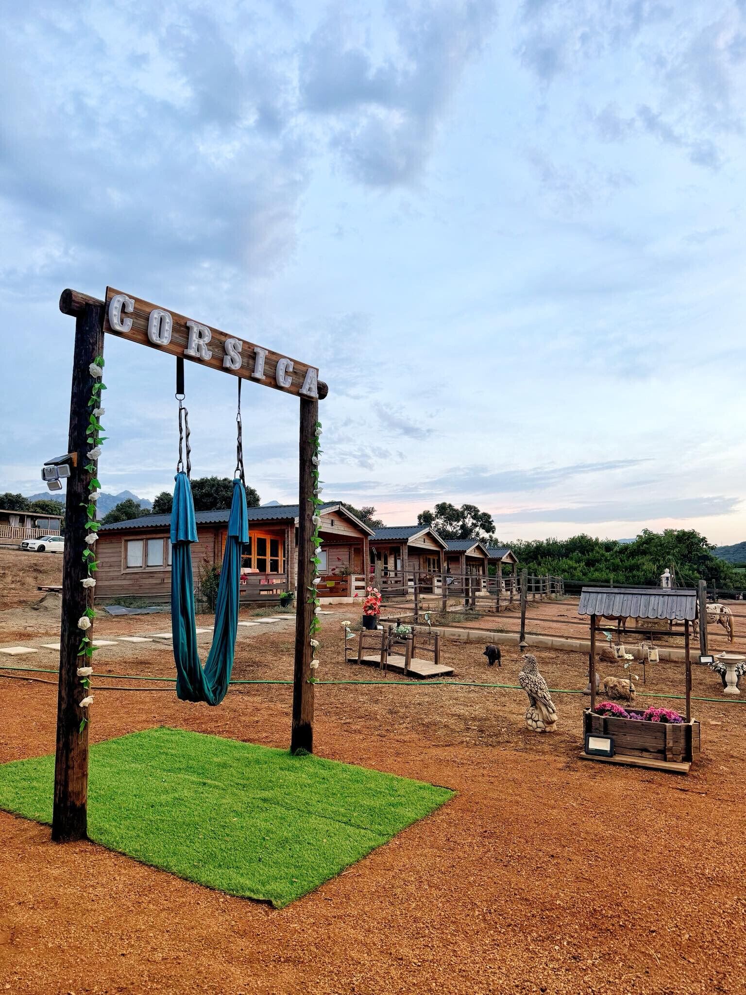 Àrea exterior de l'allotjament