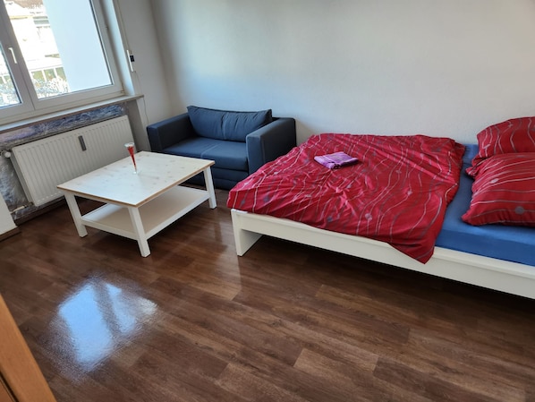 1 slaapkamer, beddengoed