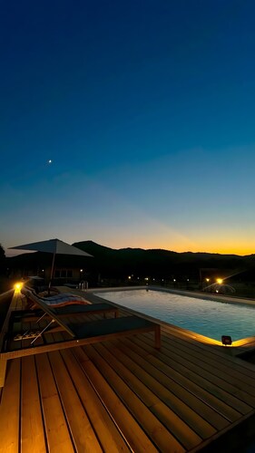  'Les Chalets De Tesa' avec vue sur la montagne, Wi-Fi et climatisation