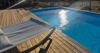 'Les Chalets De Tesa' with Mountain View, Wi-Fi and Air Conditioning