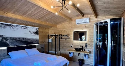 'Les Chalets De Tesa' avec vue sur la montagne, Wi-Fi et climatisation