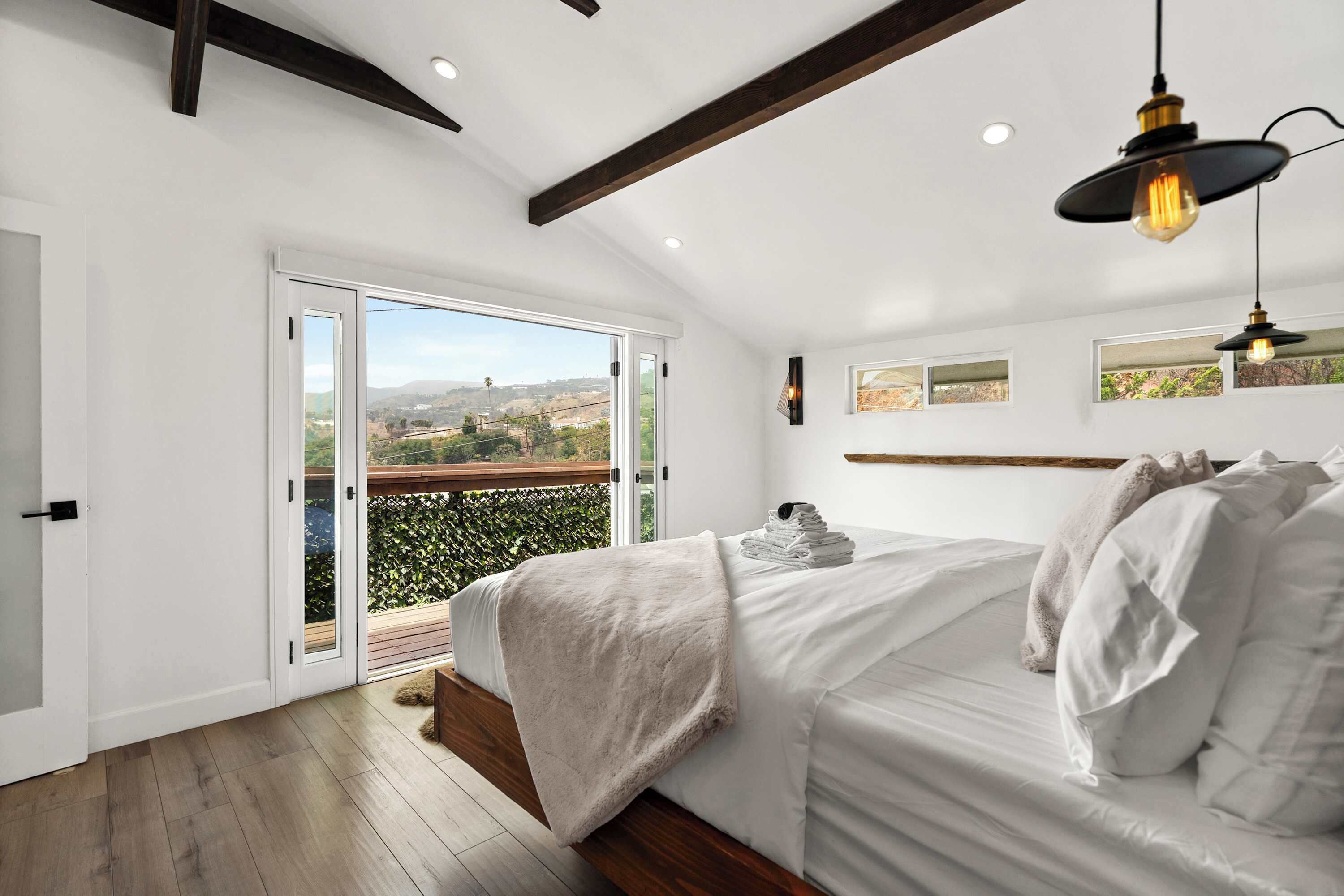 4 bedrooms, iron/ironing board, travel crib, WiFi