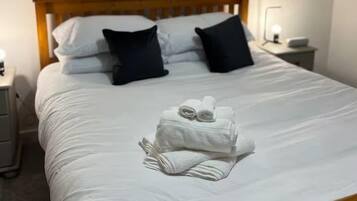 3 soveværelser, strygejern/strygebræt, internetforbindelse, sengetøj