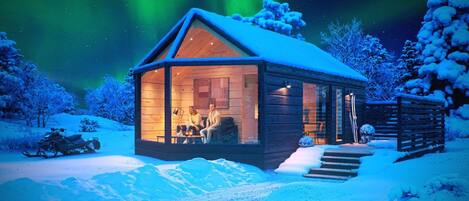 Cottage, vue parc
