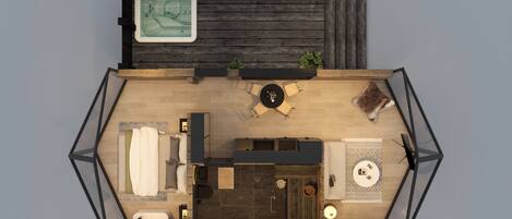 Detalhe da parte interna