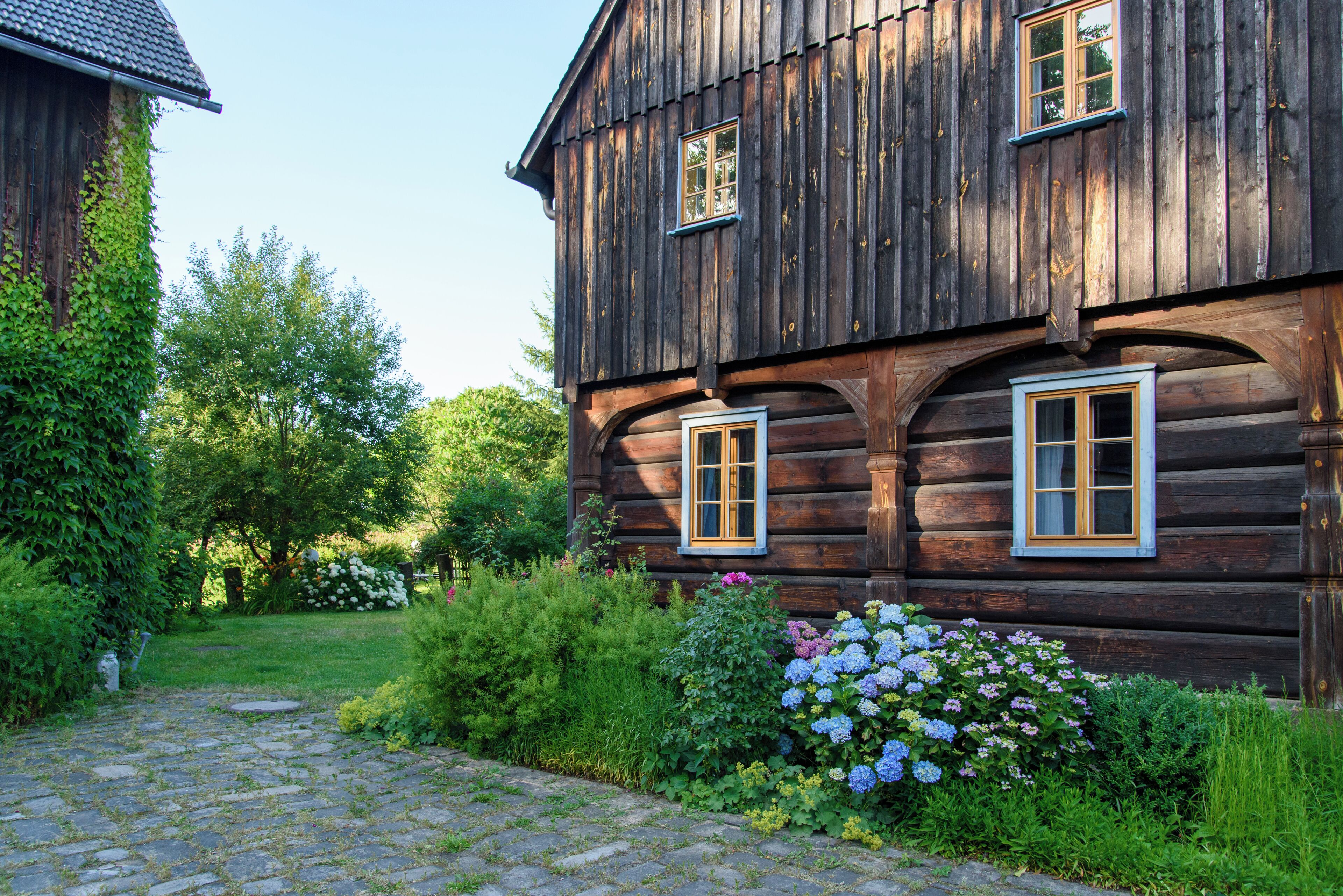 Majoituspaikan julkisivu