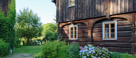 Majoituspaikan julkisivu