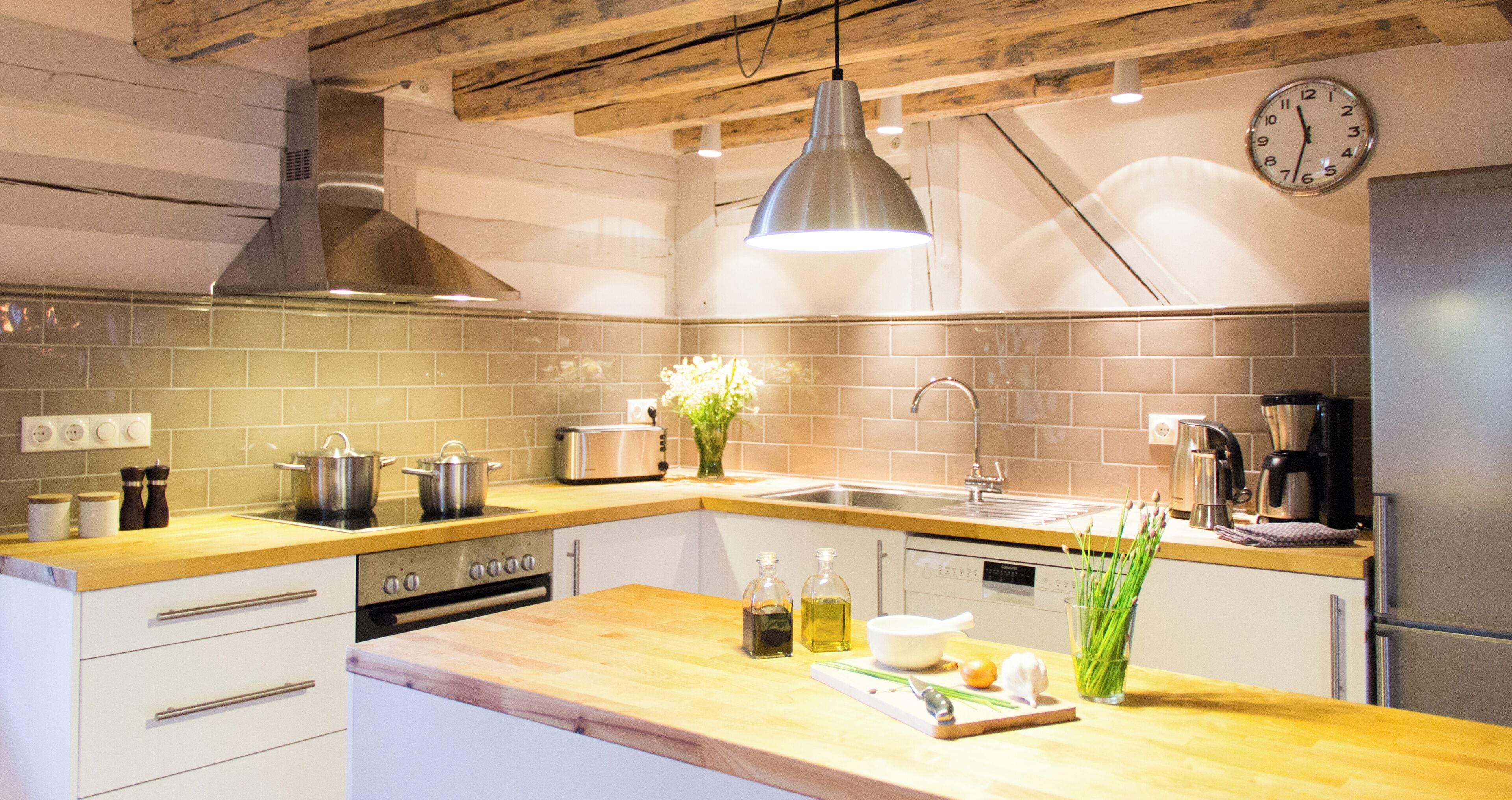 Apartment, 3 Schlafzimmer, Balkon, Gartenblick | Eigene Küche | Espressomaschine, Wasserkocher mit Kaffee-/Teezubehör, Wasserkocher