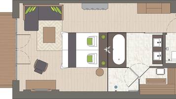 In-room safe, iron/ironing board, free WiFi, bed sheets