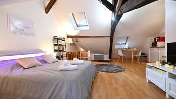 1 sovrum, strykjÀrn/strykbrÀda, wi-fi och sÀngklÀder