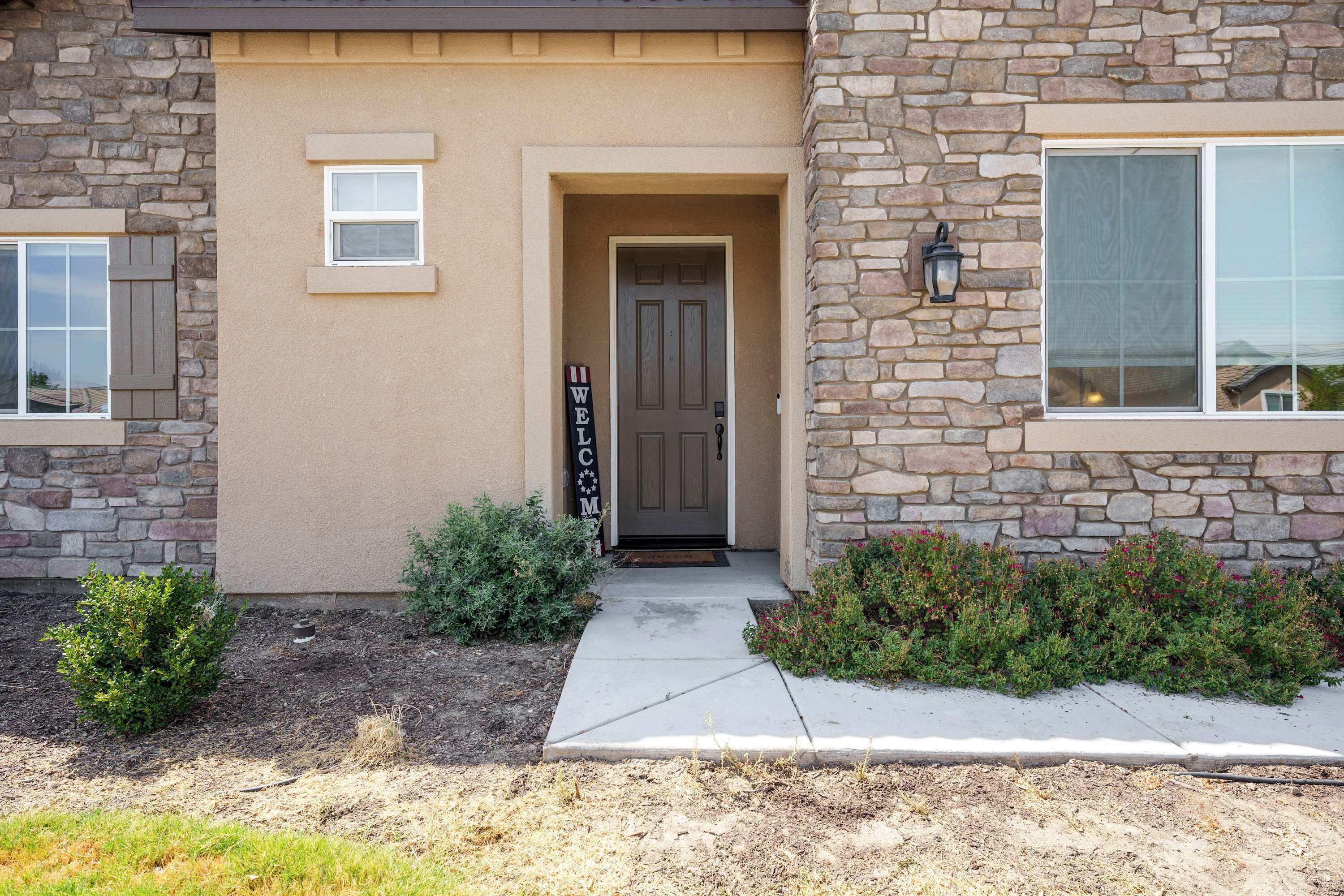 Front entrance to home