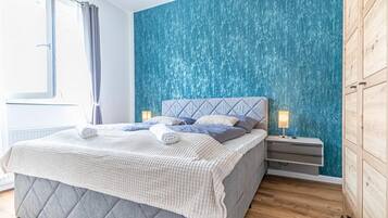 2 bedrooms, WiFi, bed sheets