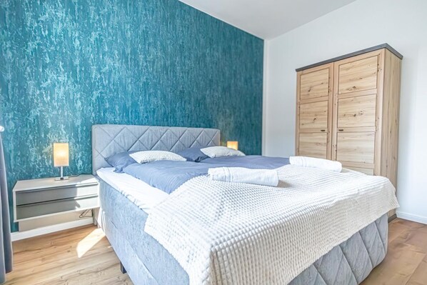 2 Schlafzimmer, WLAN, Bettwäsche