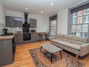 Living area - Flat 9 (York)