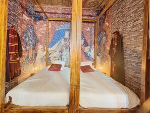 1 غرفة نوم ومكواة/لوح كي وواي فاي وملاءات أسرّة