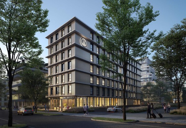 Voorkant van accommodatie