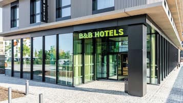 Voorkant van accommodatie