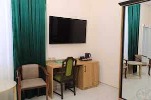 Comfort Double or Twin Room, City View | Desk, laptop workspace, free WiFi