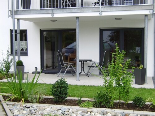 Apartment '1 Erdgeschoss' mit privater Terrasse und WLAN
