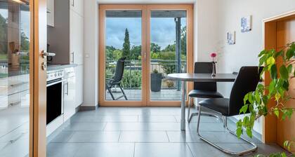 Ferienwohnung '3 Dachgeschoss' mit Balkon und WLAN