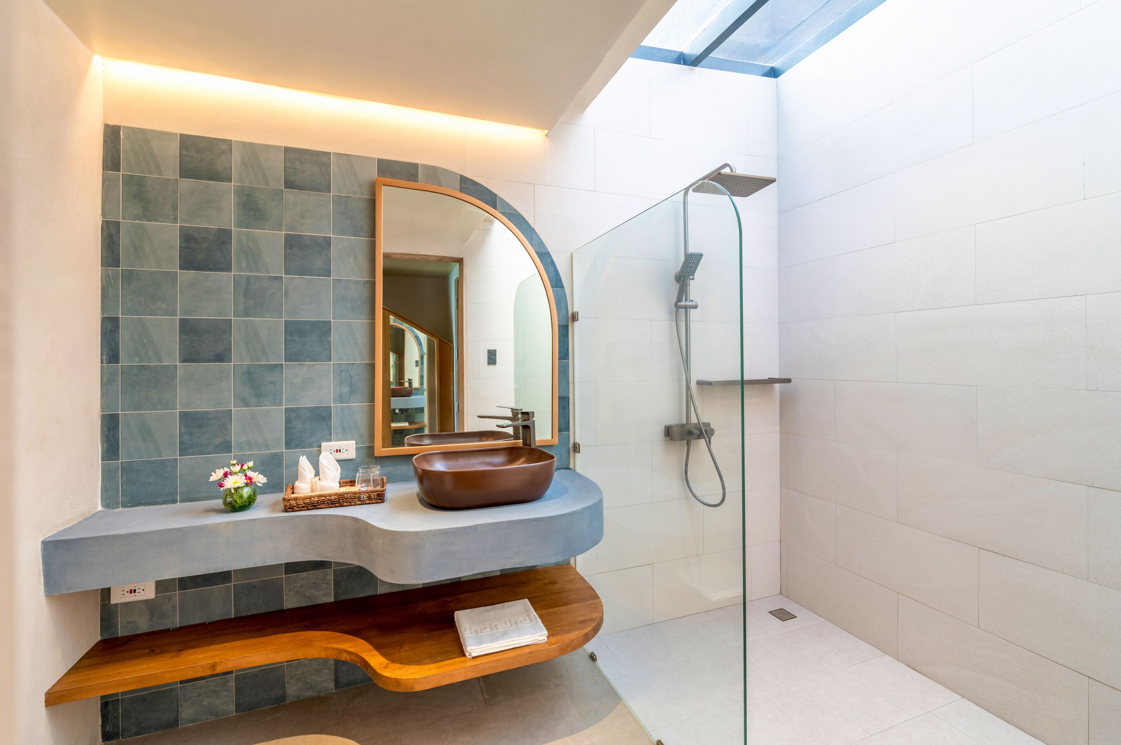 Roupões de banho, chinelos