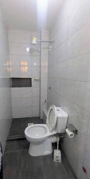 Towels, soap, toilet paper