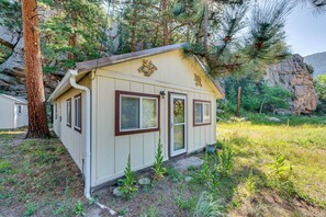 Fassade der Unterkunft