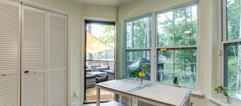 5 Mi to Stone Mountain: Lakefront Family Home