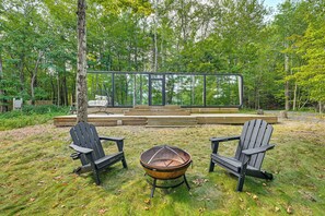 Front of property - Waterfront Durham Getaway w/ Deck & Trails! (East Durham)
