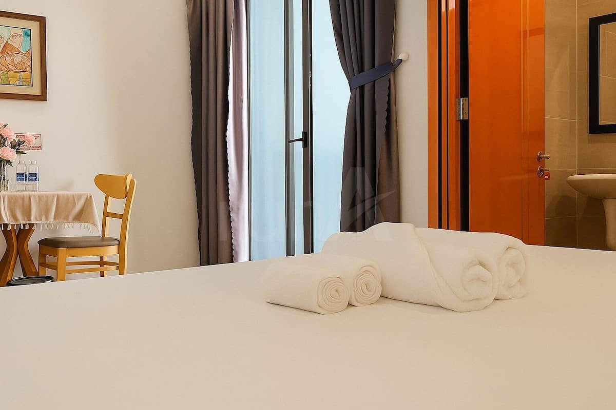 Apartamento standard, 1 cama de casal, vista para a montanha | Wi-Fi de cortesia