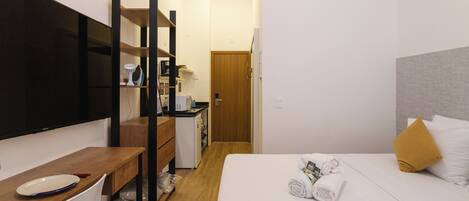 Studio | Schallisolierte Zimmer, Bügeleisen/Bügelbrett, kostenloses WLAN