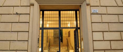 Façade de l’hébergement