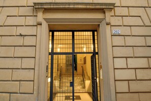 Façade de l’hébergement