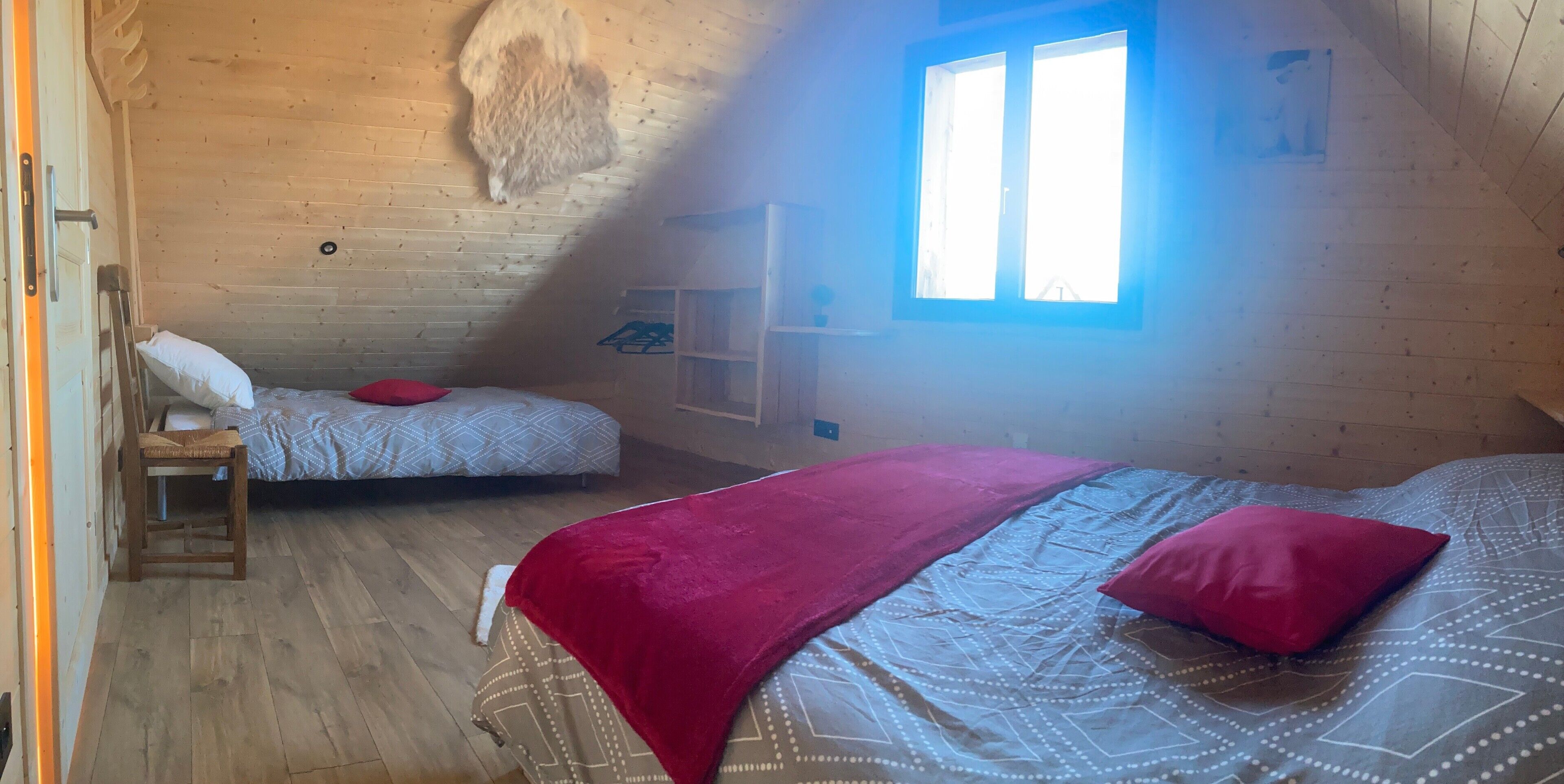 2 chambres, fer et planche à repasser, Wi-Fi