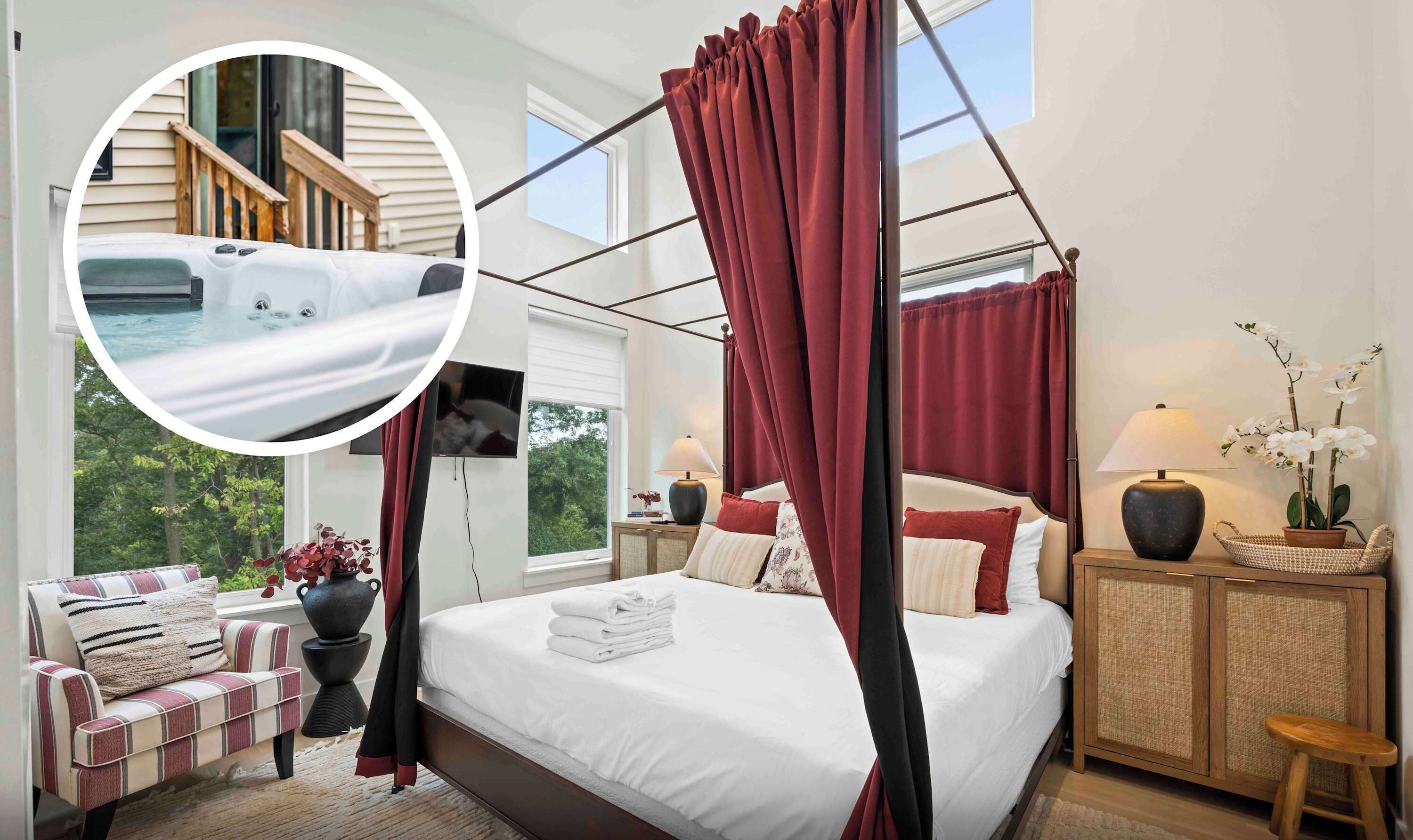 3 bedrooms, iron/ironing board, travel crib, WiFi