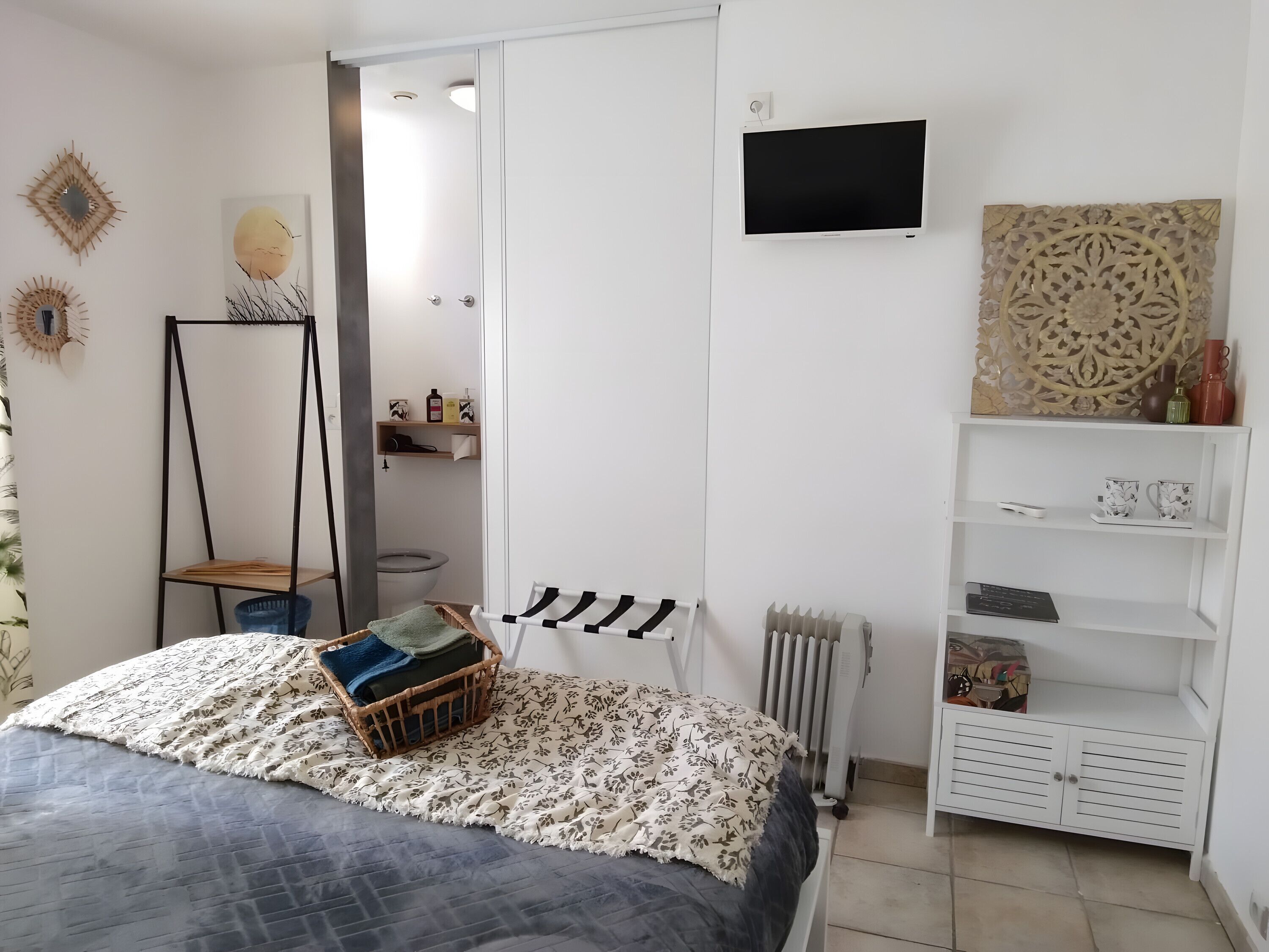 1 chambre, Wi-Fi, draps fournis