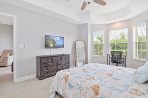 2 bedrooms, desk, iron/ironing board, free WiFi