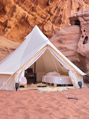 Classic Tent, Patio, Mountain View