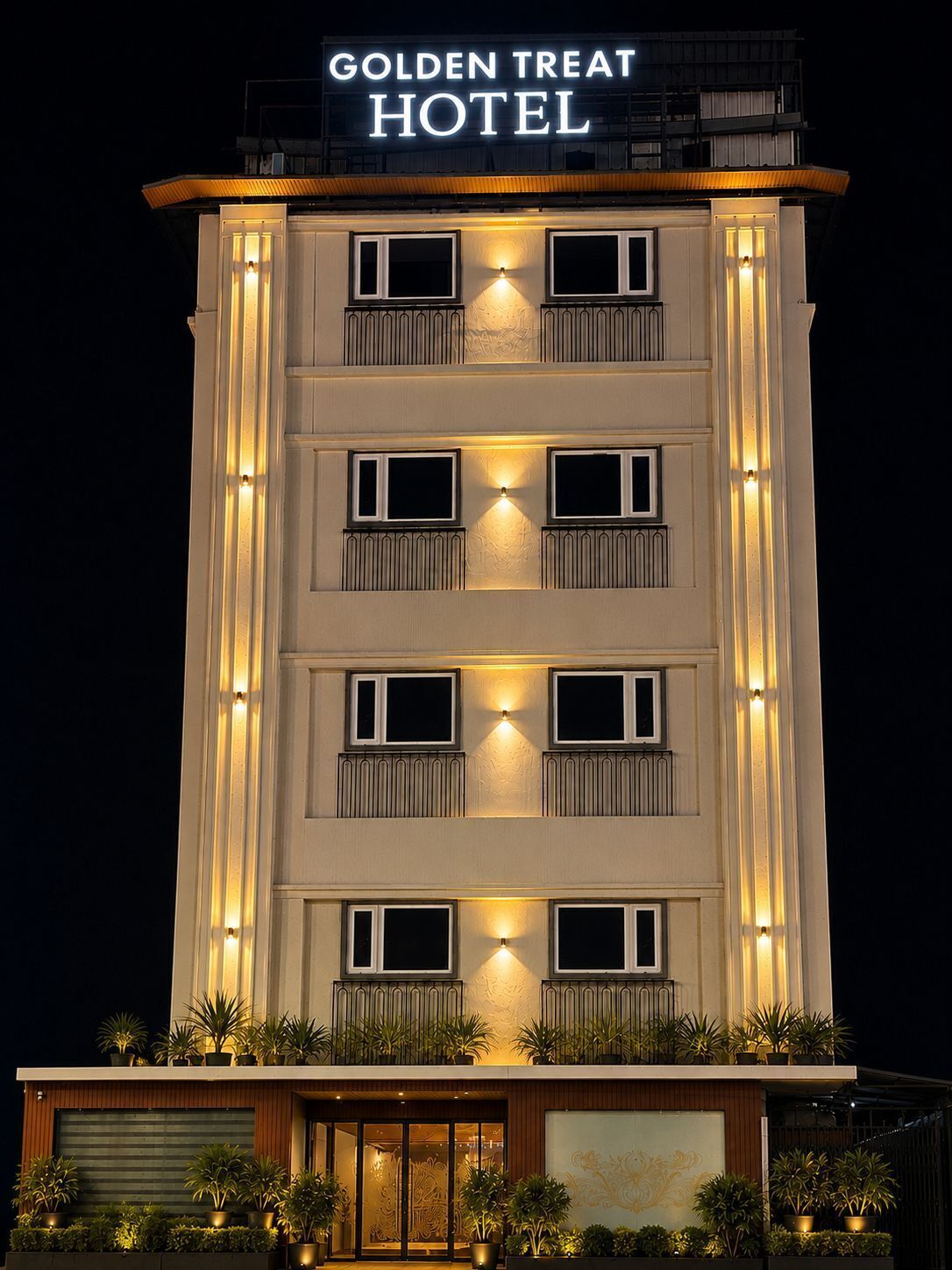 Façade de l’hébergement 
