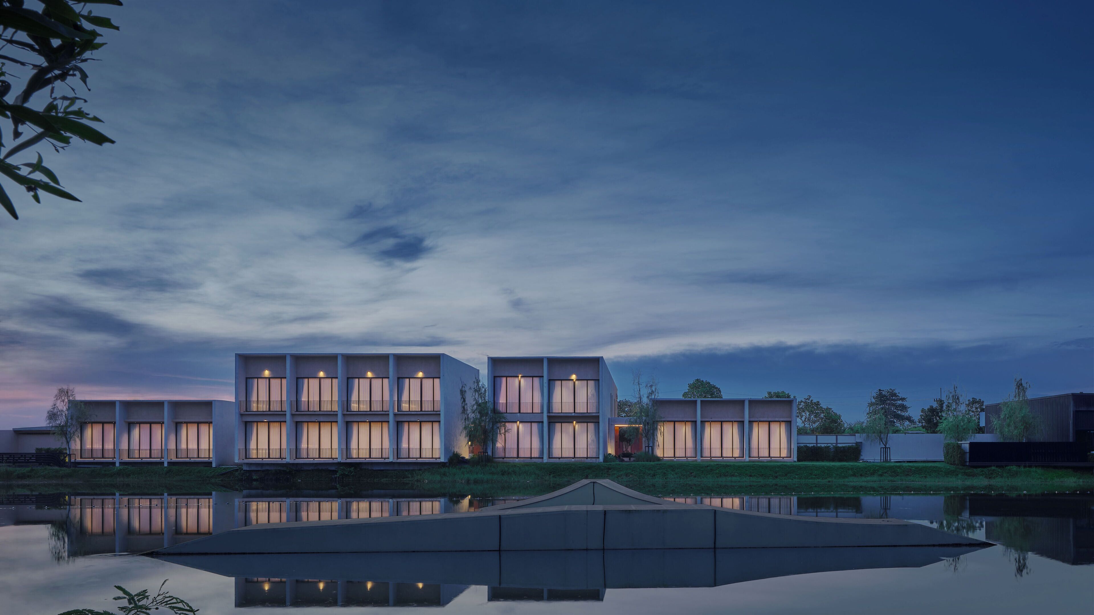 ด้านหน้าที่พัก