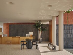 Sitzecke in der Lobby