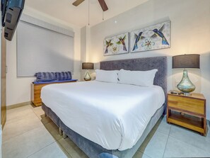 1 bedroom, iron/ironing board, Internet, bed sheets