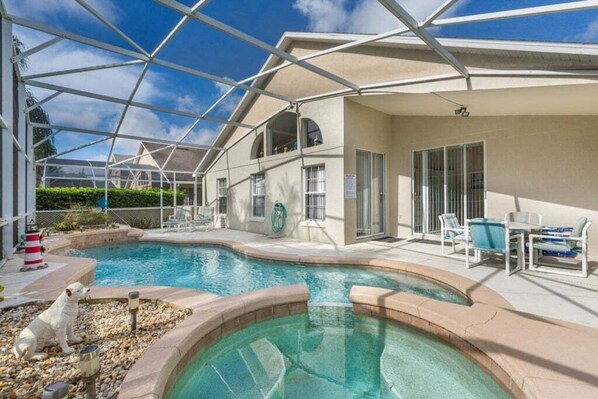 Pool - 3br Pool Home In Oak Island Harbor Close To Parks 3 Bedroom Villa (Kissimmee)