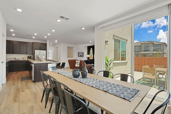 Dining - Wonderful Lodi 5BR - Fire Pit + Foosball Galore! (Lodi)