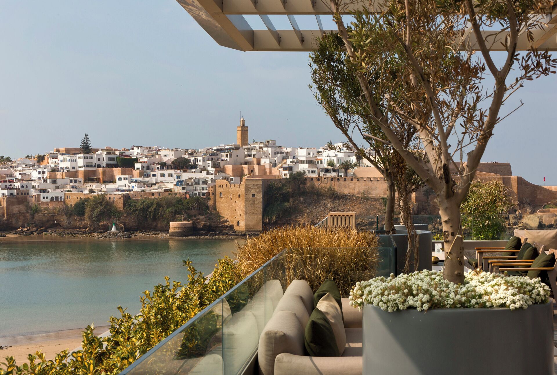 Terrasse sur le toit