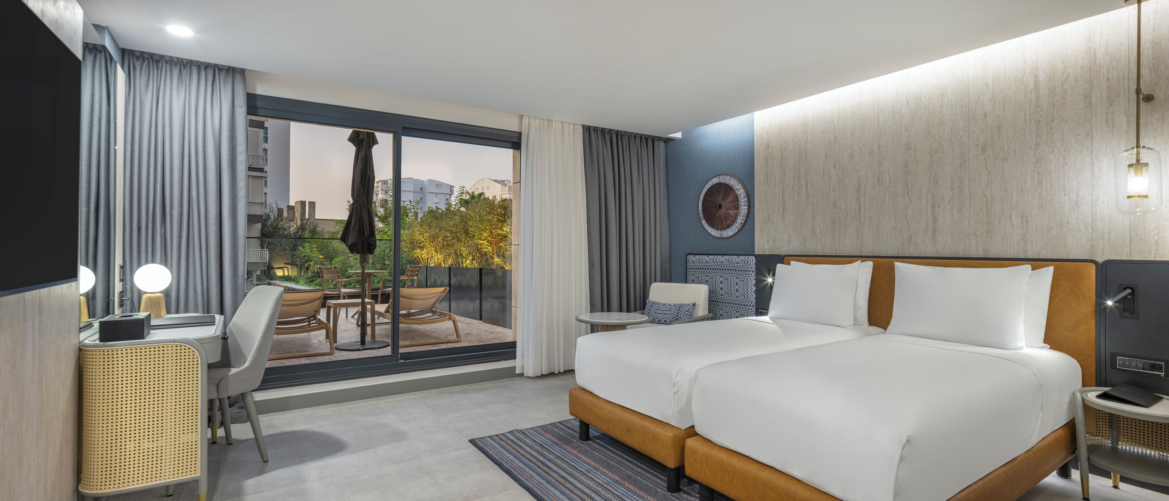 经典客房, 1 张双人床, 露台 | 浴室