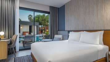 Privilege, Habitación, 1 cama matrimonial | Sábanas italianas Frette, ropa de cama de alta calidad y edredón