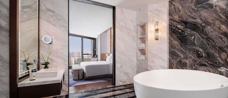 In-room safe, desk, soundproofing, free cribs/infant beds